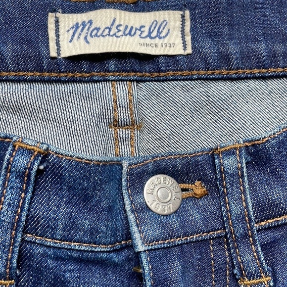 Madewell Slim Boy Boyjean Denim Jeans Distressed Size 25 - Picture 6 of 11